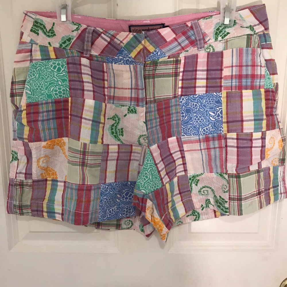 Vineyard Vines Multi Patchwork With Seahorse Patt… - image 4